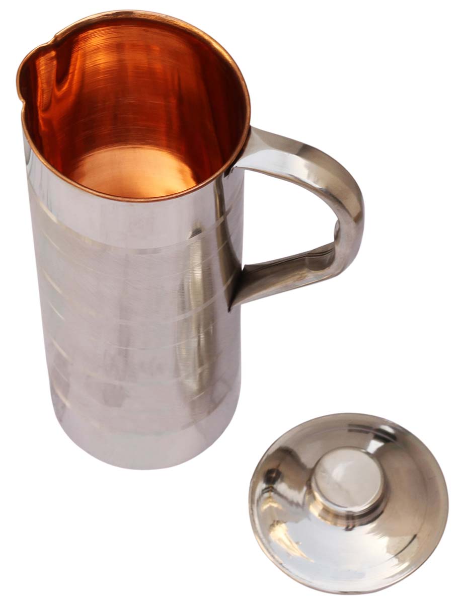 Bulk Wholesale Water Pitchers - Handmade in Copper & Steel - Drinkware & Dining Table Accessories